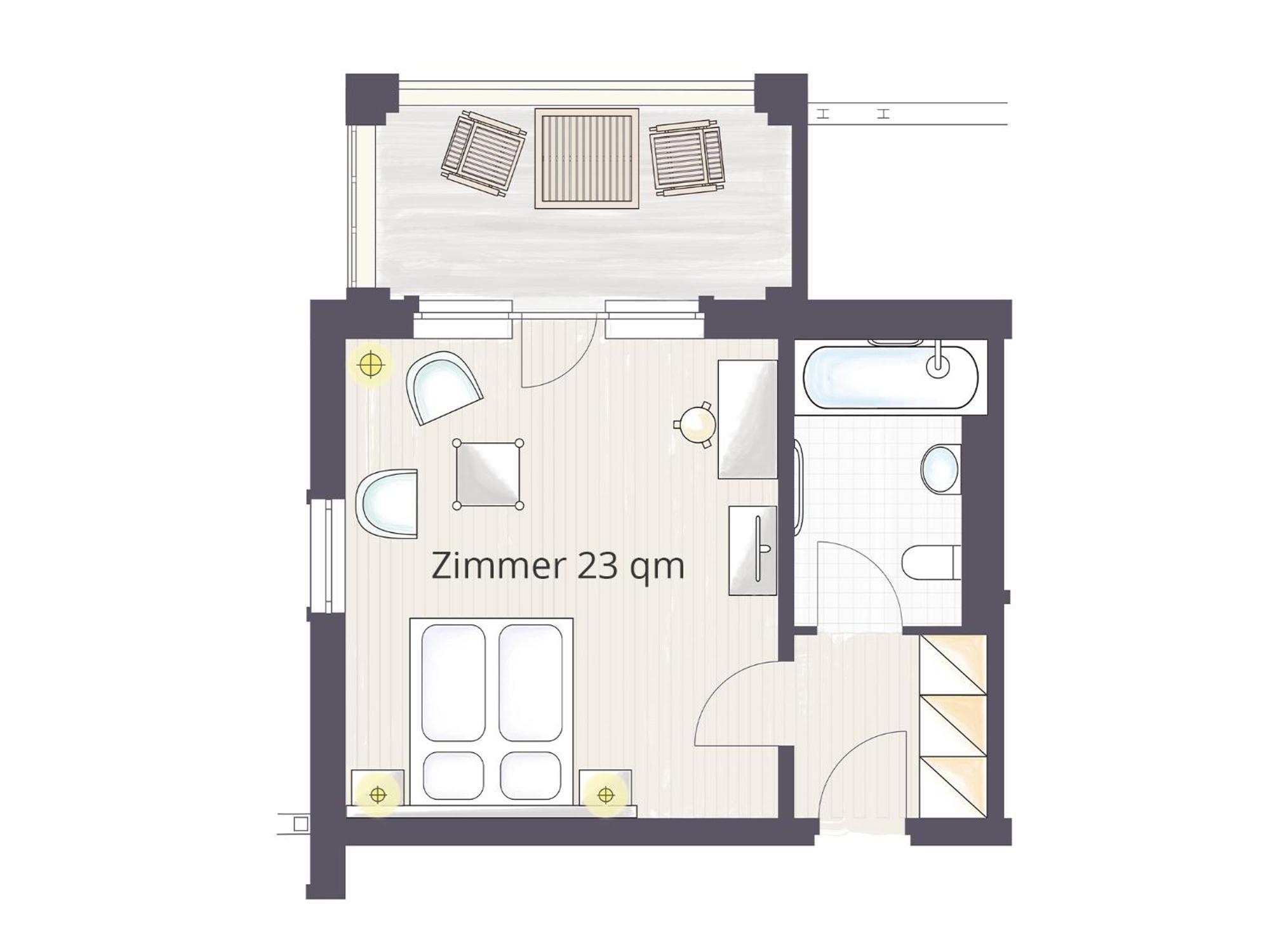 Double Room Balcony Sea View
