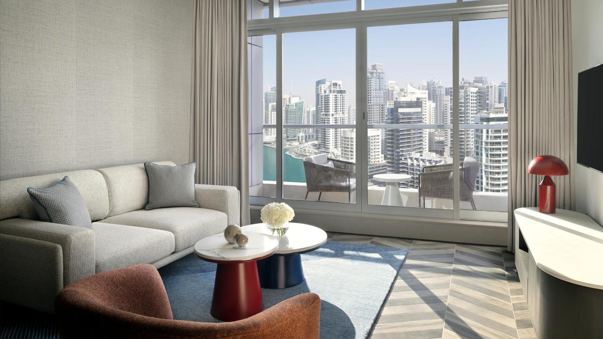 One-Bedroom Premium Residence Balcony Marina View