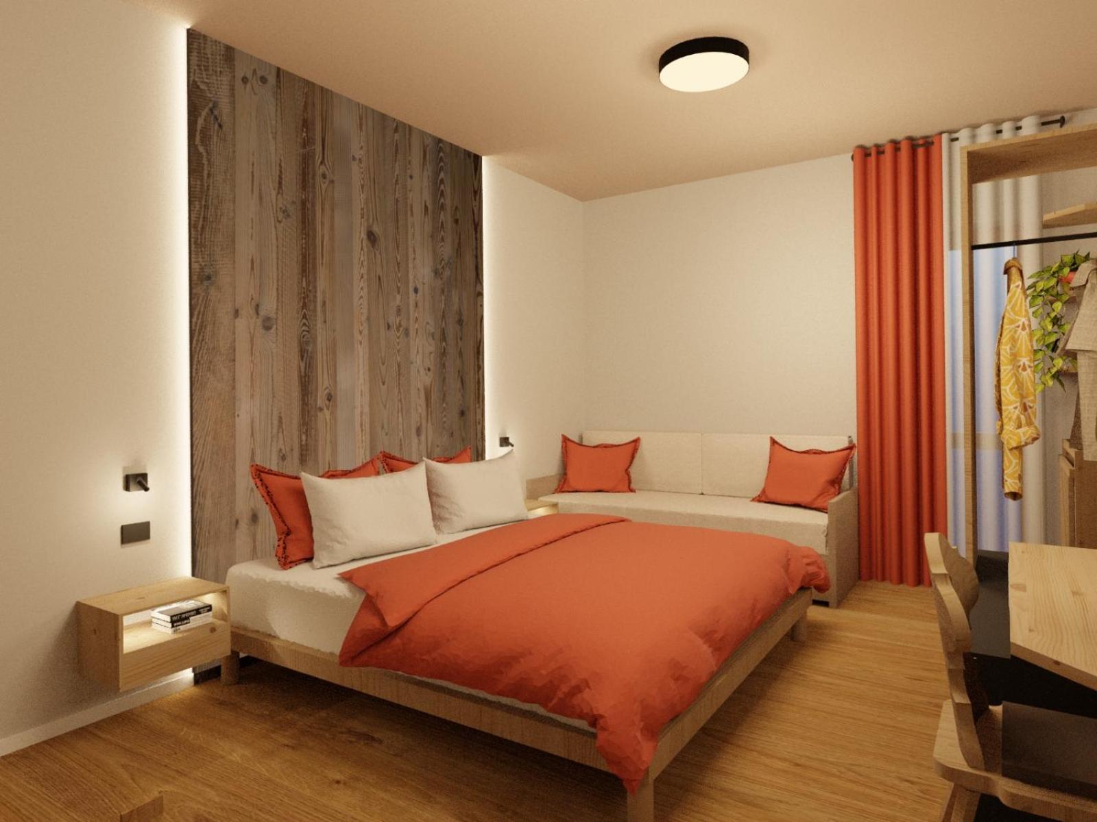 Tweepersoonskamer met 1 of 2 Bedden en Eigen Badkamer