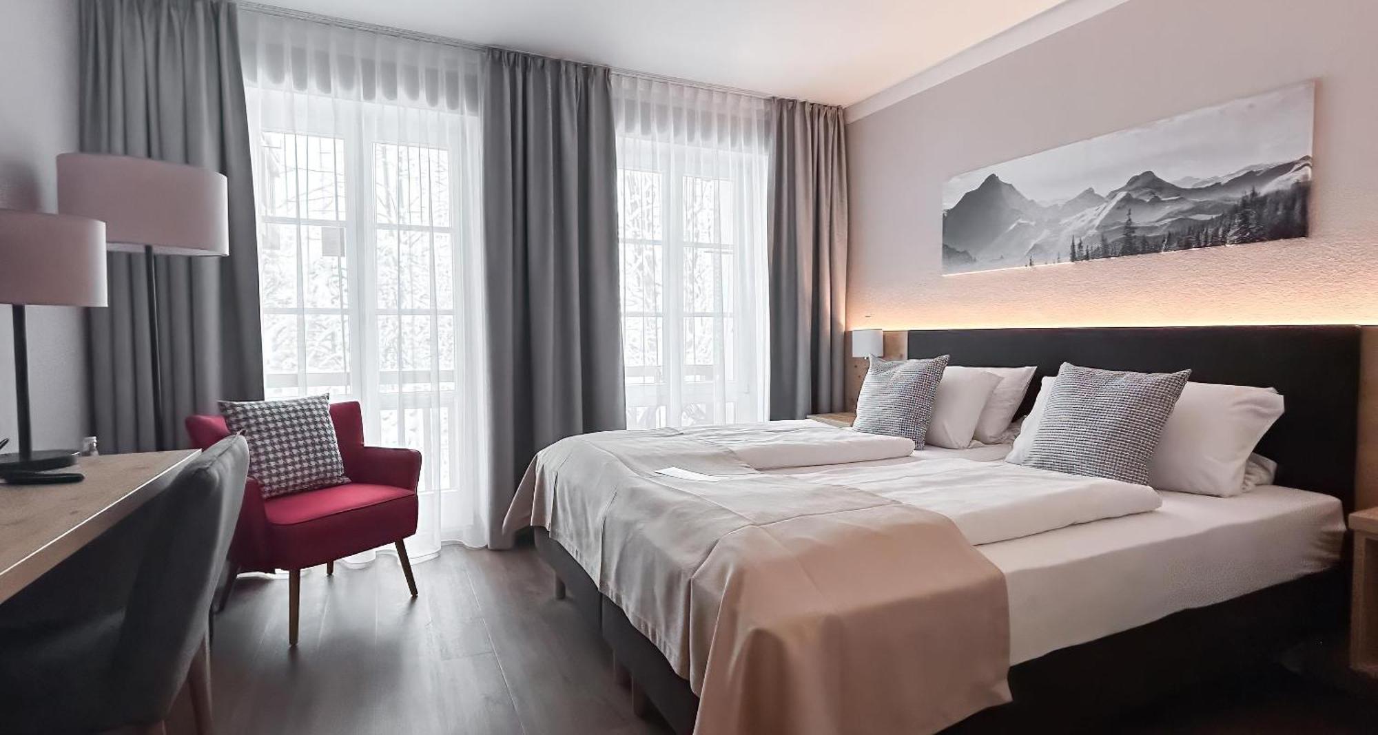 Standard Room One Double Bed One Single Bed Balcony or Separate Building