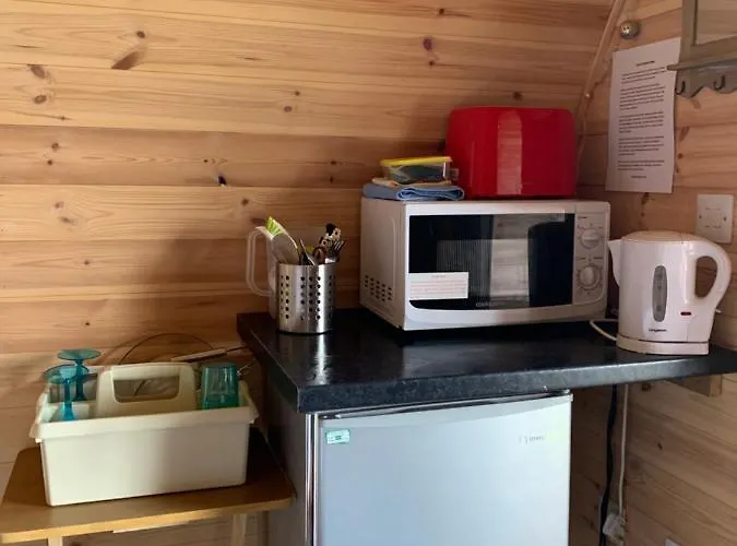 Poplars Farm Site Glamping Pods Adults Only With Separate, Private Shower Rooms