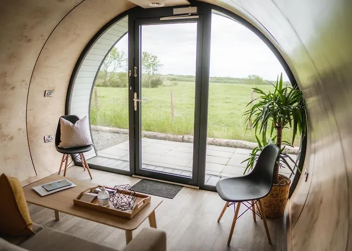 Black Knowe, Luxury Glamping Pods, Ballycastle