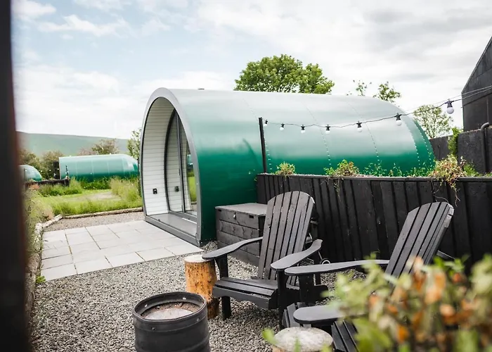 Black Knowe, Luxury Glamping Pods, Ballycastle