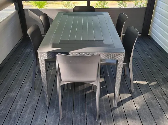 Mobil-Home 6 Personnes Climatise Le Miami Zen