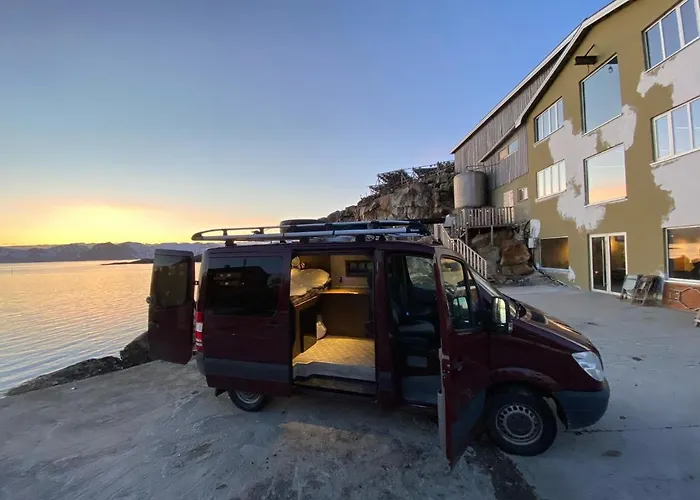 Campervan In The Lofoten Islands