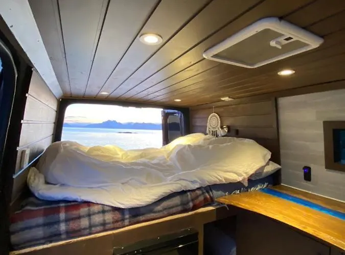 Campervan In The Lofoten Islands