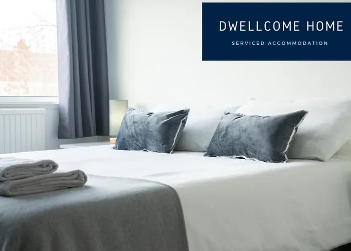 Free Drive Parking For 2 Vehicles, Outside Lez Zone, Garden, Fast Wifi, Lovely Quiet Street, Ideal For Long Term Contractor, Corporate Etc Stays - Dwellcome Home Ltd 5 Double Bedroom 2 And A Half Bathroom Aberdeen House - See Our Site For Assurance