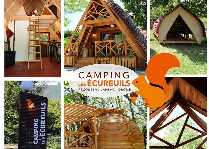 Habitat Createur - Hebergements Insolites Au Camping Municipal "Les Ecureuils"
