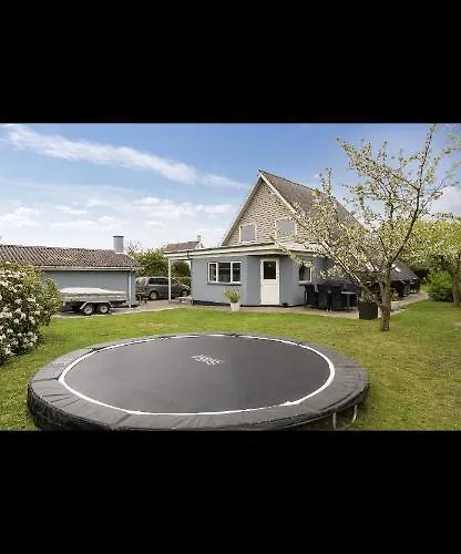 Big Villa In Stege Near Mons Klint With Trampolin
