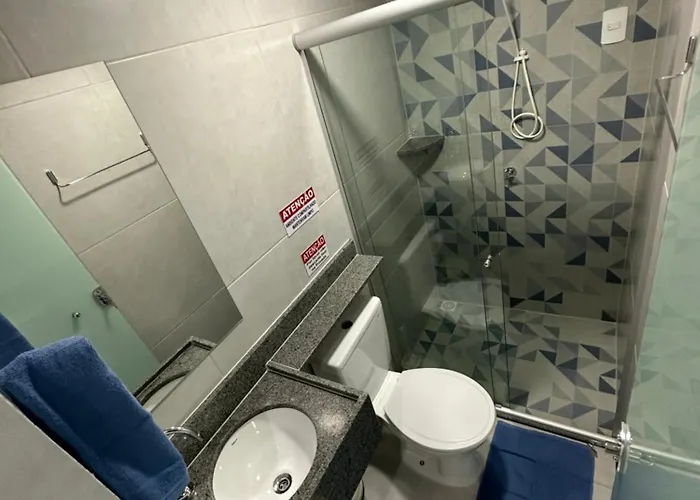 Quarto Privativo Com Banheiro Compartilhado Em Pousada Recem Construida,A 500Mts Do Patio Do Forro