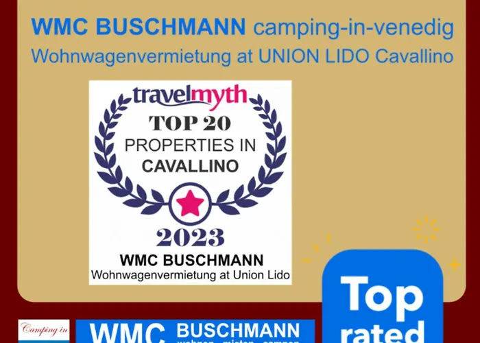 WMC BUSCHMANN camping-in-venedig Wohnwagenvermietung at UNION LIDO Cavallino