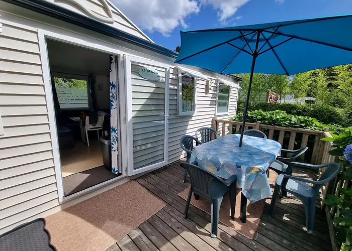 Camping De L Orangerie De Lanniron Mobilhome Esprit Zen R26