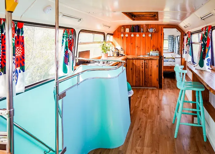 Double Decker Bus At Valentia Island Escape