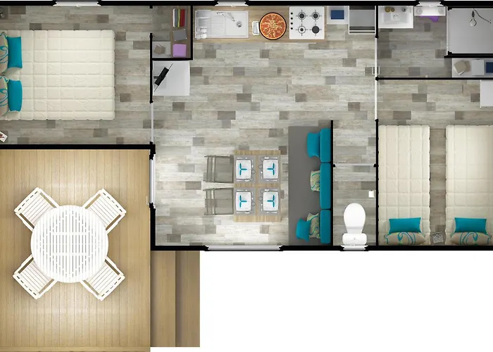 Bungalow Bord de mer