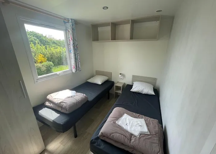 Mobil Home Xl 6 Personnes Camping 4 Etoiles La Pommeraie De L'Ocean