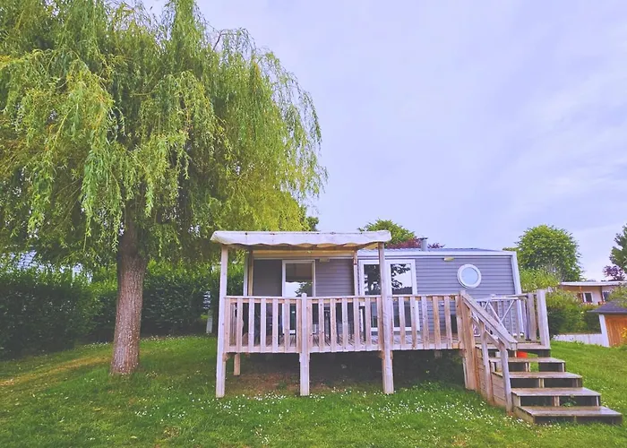 Mobil-Home 4 Personnes Dans Camping 5 Etoiles Proche De La Mer