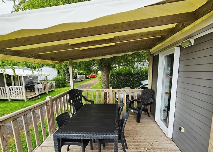 Mobil-Home 4 Personnes Dans Camping 5 Etoiles Proche De La Mer