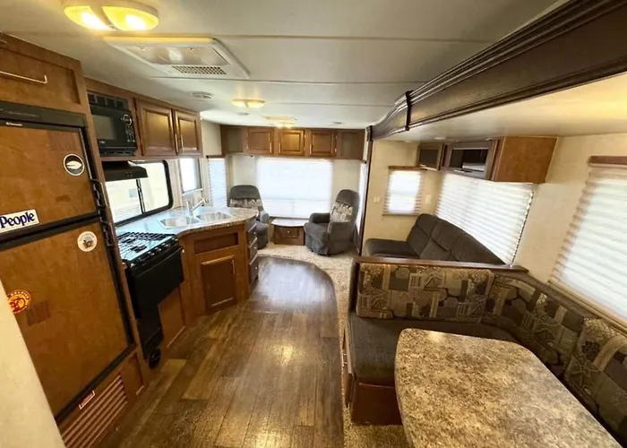 Rooms In Modern Rv Trailer Home