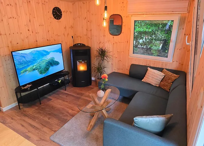 Tiny Lodge Met Prive Jacuzzi