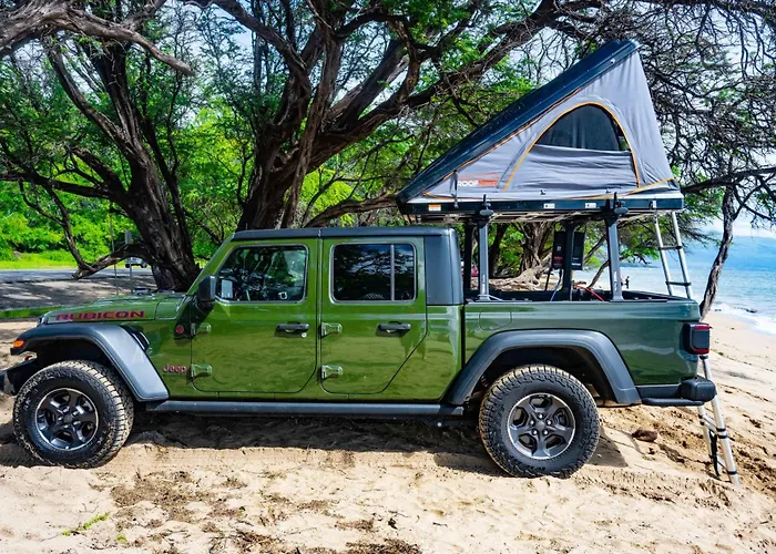 Campcar Maui Jeeps Suvs Hybrid Camper Van Rentals With Equipment And Travel Advice