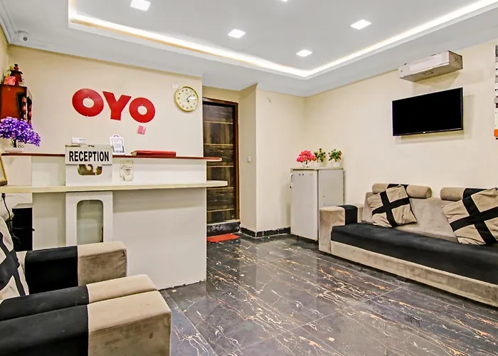 Hotel O Vibhu Residency Near Noida Sector 81 Metro Station