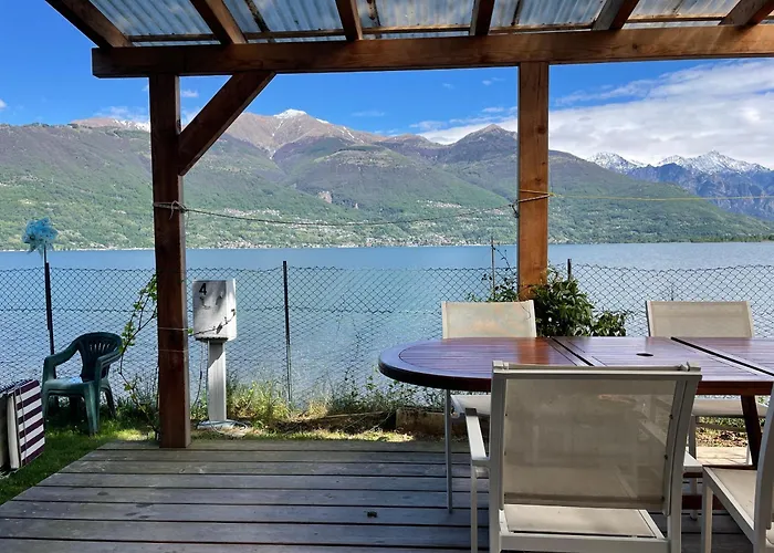 Bungalow Eve Lido Di Colico , Front Lake And City Center