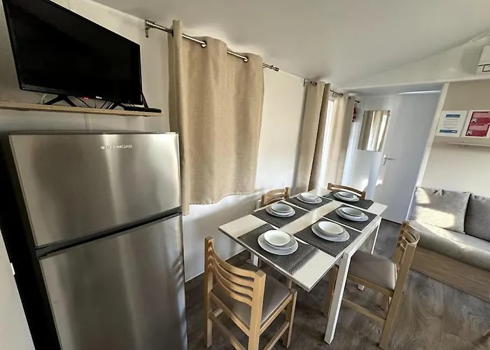 Mobile Home 168 Pour 6 Pers Camping Siblu Lac Des Reves Perols