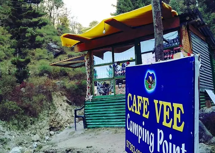 Cafe Vee Camping Point Tosh Waterfall