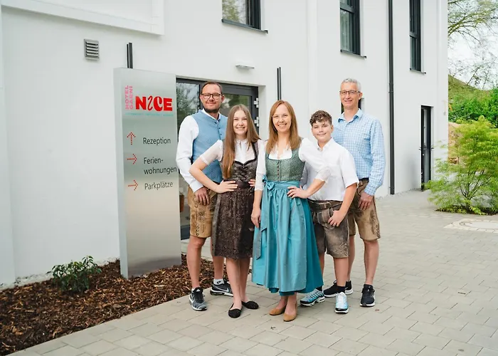 Hotel & Appartements Nice Garni - Klimatisiert Ac- Naehe Legoland Guenzburg - Familienfreundlich