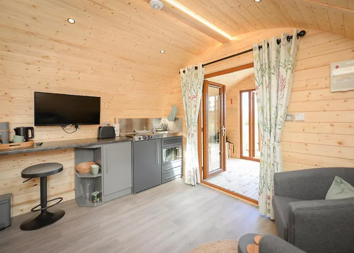 Luxury Glamping Pod - Garthside Farm Holidays