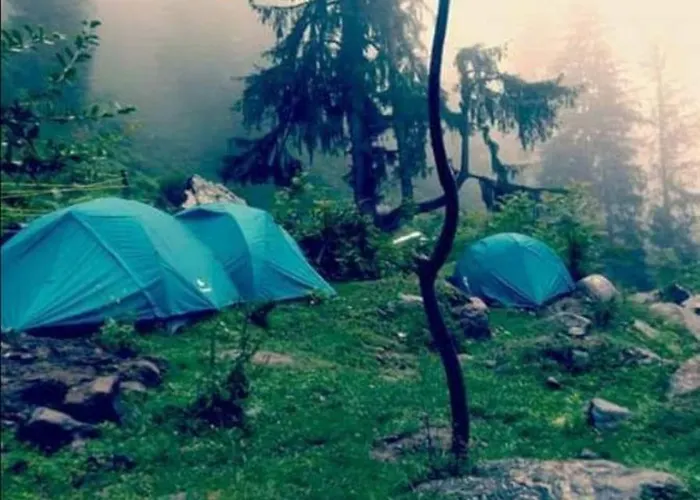 Cafe Vee Camping Point Tosh Waterfall