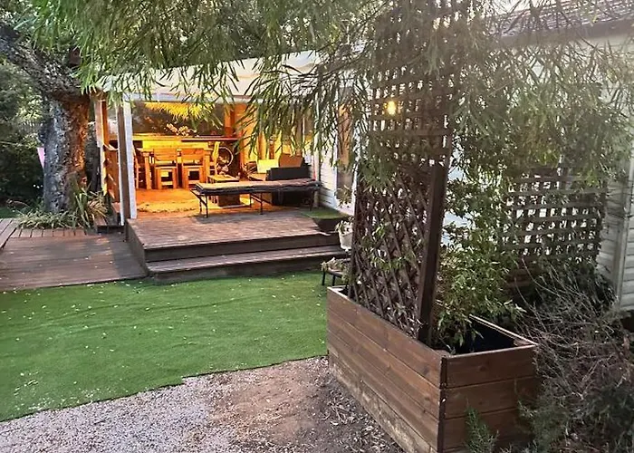 Saint Tropez, Gassin , Mobil Home Luxe Chez Josy