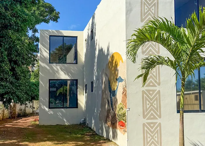 Spacious Ac Room At La Playita - Villavida