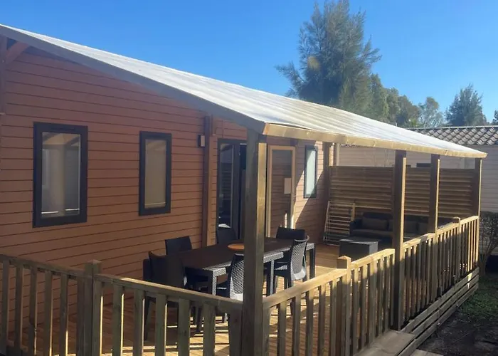 Mobil-Home Neuf 6 A 8 Pers Au Camping Les Palmiers, Hyeres