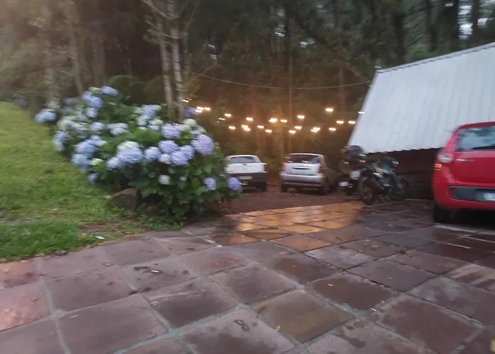 Cabana em gramado