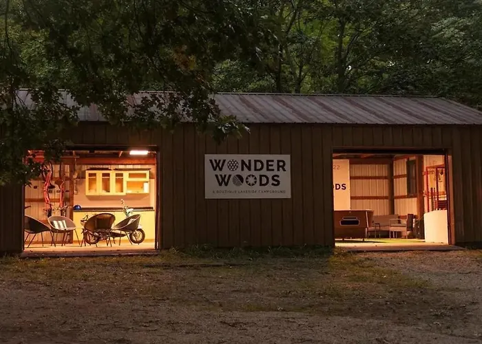 Sister Lakes Glamping Cabin At Wonder Woods #1