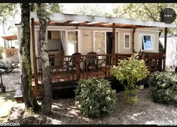 Mobil-Home Camping 6 Personnes Ardeche Le Domaine De Chaussy