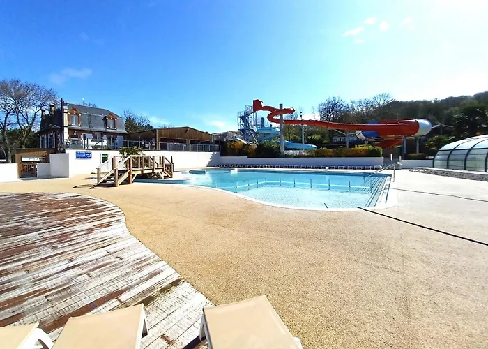 Mobilhome 4 Pers - 2 Ch - Centre Aquatique - Camping 5 Etoiles
