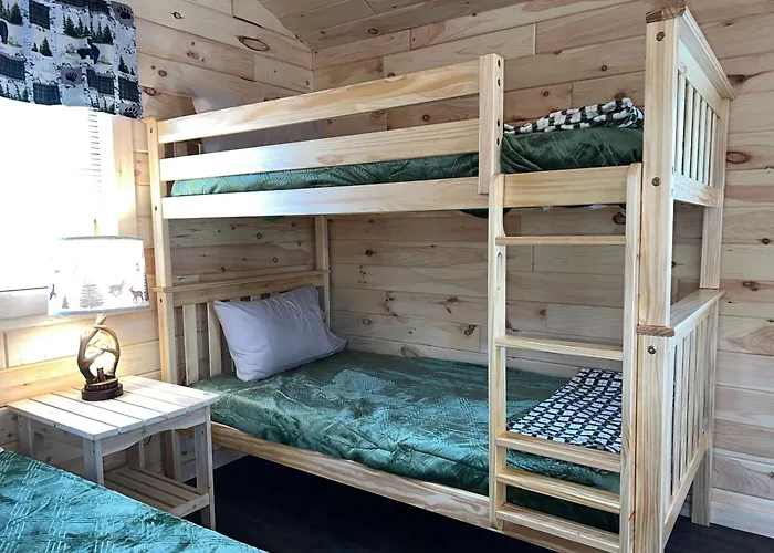 Sister Lakes Glamping Cabin At Wonder Woods #1