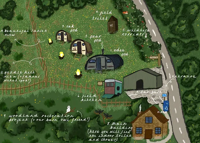 Little Middop Farm Camping Pods