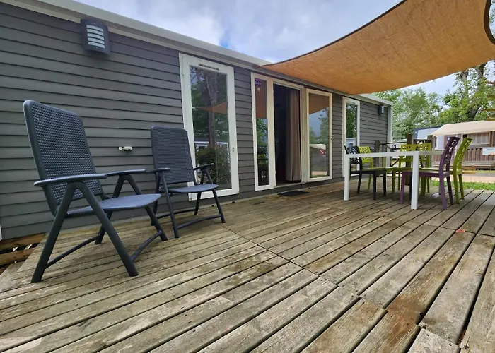 Mobil Home Premium Plage Et Piscine Domaine La Yole Proche Valras Plage