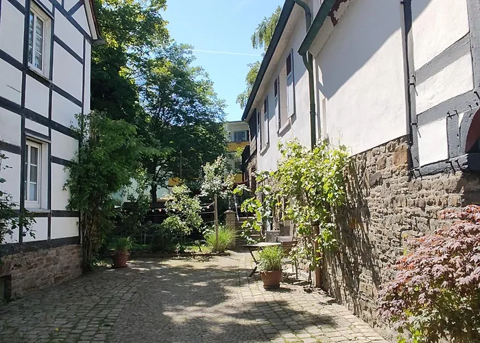 Fünf Giebel Eck in der Freiheit am Ruhrtalradweg