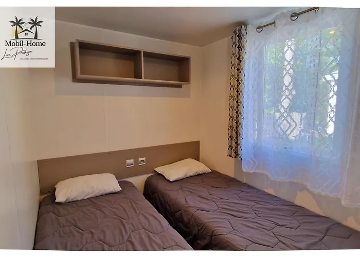 Le Casita Des Eucalyptus, Mobil-Home 3 Chambres Aux Sables Du Midi A Valras-Plage
