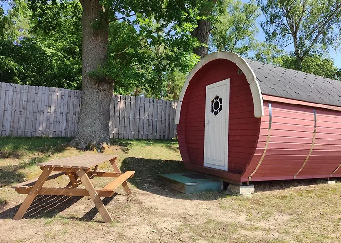 TinyHouse Comet am See, an der Mecklenburger Seenplatte