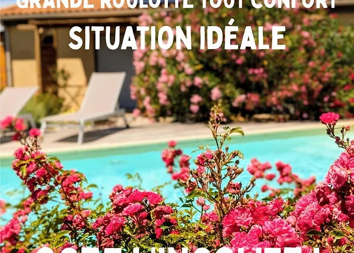 Roulotte De La Villa Font Vive - Tout Equipee, Tout Confort, Situation Ideale Sud Ardeche