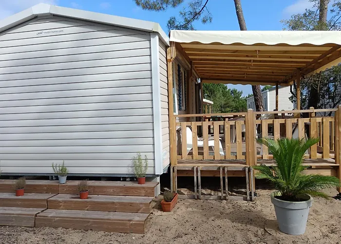 Mobil Home Lacanau Ocean Entre Lac Et Ocean 3 Ch 6 P