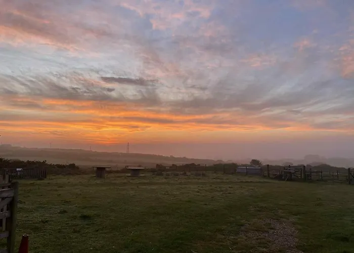 Quiet Peaceful Relaxing Off Grid Campervan Seaview And Ponies