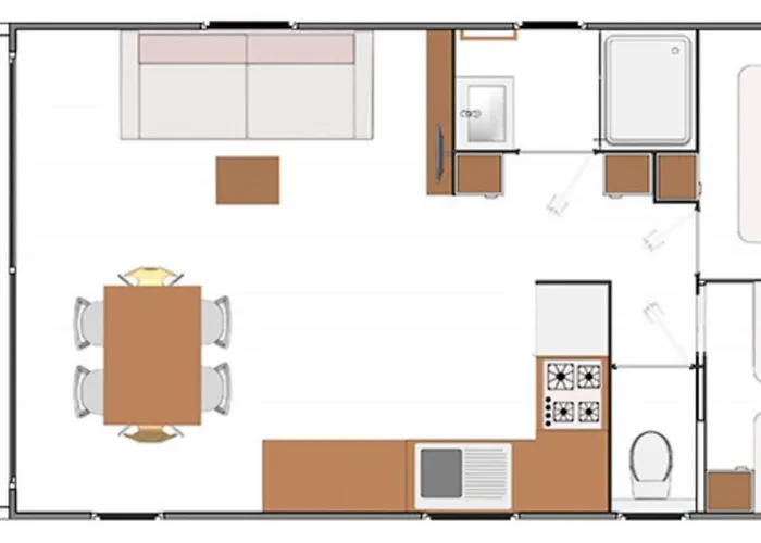 Mobil Home Ty Brehat Vue Lac 2 Chambres 4 Personnes