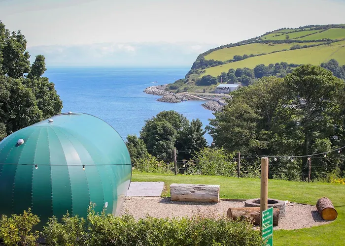 Glenarm Castle Ocean View Pods