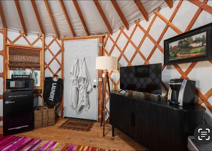 Rustic Luxe Yurt- Unit #1